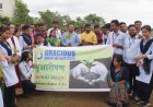 एसडीएम व तहसीलदार ने ग्रेसियस कॉलेज बेलभाठा में किया पौधरोपण।