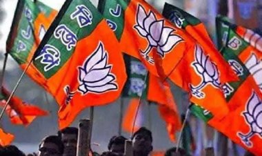 भाजयुमो द्वारा  अभनपुर एसडीएम कार्यालय  घेराव कल।