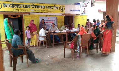 भटगांव में  सैकड़ों लोगो  निशुल्क स्वास्थ्य प्रशिक्षण किया गया।