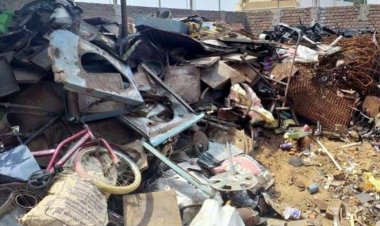 नवा रायपुर में संचालित अवैध कबाड़ी दुकानो पर कार्यवाही की मांग