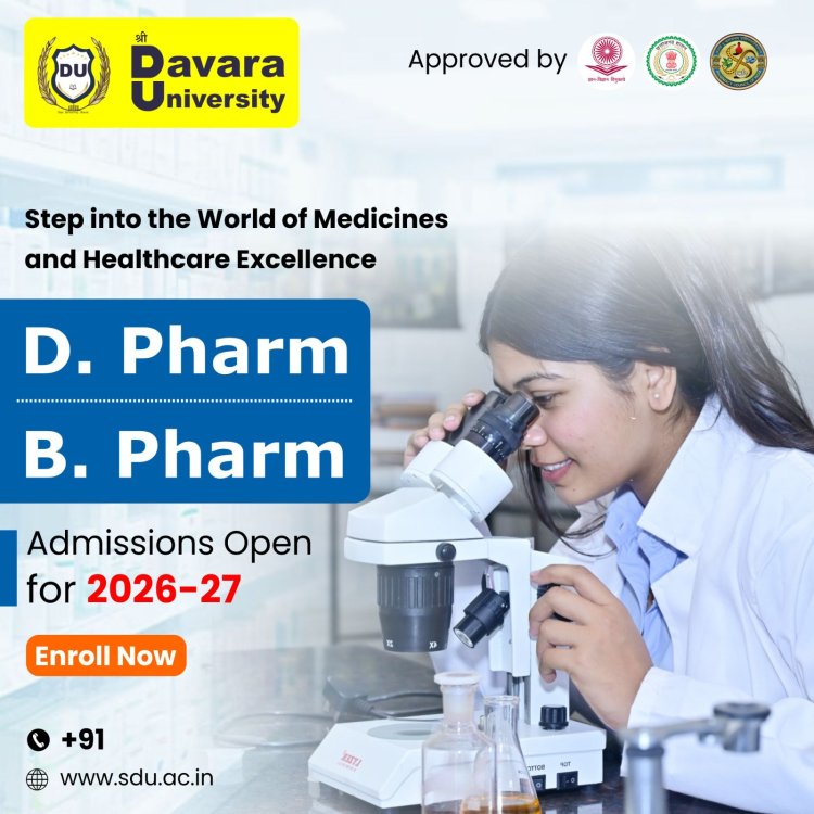 श्री दावड़ा विश्वविद्यालय को मिली PCI की स्वीकृति, फार्मेसी शिक्षा के क्षेत्र में नई उपलब्धि