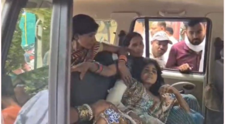 रेलवे ट्रैक पर खून से लथपथ मिली युवती, रहस्य अब भी बरकरार, घायल अवस्था में जनदर्शन पहुंचे परिजन, जांच के निर्देश